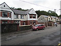 Semi-detached houses on the west side of Church Street, Tredegar