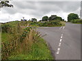 The Slatequarry Road junction on the Cullyhanna Road