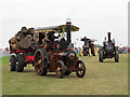 Traction engines at the Gloucestershire Vintage and Country Extravaganza event