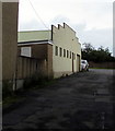 Distinctively-shaped building in Tredegar