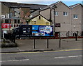 Furlong Flooring lorry parked in Bank Lane, Tredegar