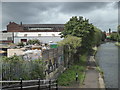 Birmingham Canal Old Main Line - view from St Vincent Street