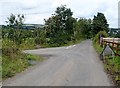 Junction with unnamed road on the Old Road SW of Newtownhamilton