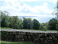 View over the wall at Plas yn Rhiw