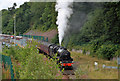 A steam special on the Borders Railway