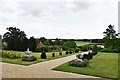 Layer Marney Tower: The Lower Garden from the Gallery Walk