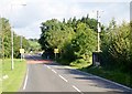 Entering the village of Belleek from the East along the A25