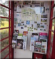 Inside an Information Box south of Pewsey