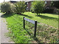 Green Drove name sign south of Pewsey