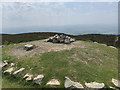 SJ1267 : Penycloddiau burial mound reconstruction by John Allan