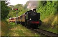 Severn Valley Railway train headed by 1501 pannier tank