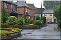 Wet village scene, Buckland Newton