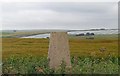 Triangulation pillar, Hill of Findon, Banffshire