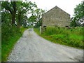 Bridleway ofn driveway to Lowerhornber