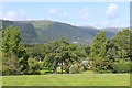 View from the folly at Maenan Hall