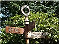 Old Cheadle & Gatley UDC signpost