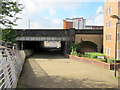 Great Western Railway crossing the Taffmead Embankment, Cardiff