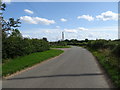 Bend in the minor road towards Deanshanger