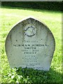 South Lane Cemetery: gravestone of a talented priest