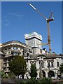 SP0686 : Tower crane viewed from Victoria Square by Philip Halling