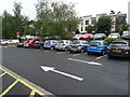 Car park at the doctors surgery