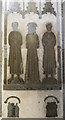 SP1114 : Brass of Agnes and two husbands, Ss Peter & Paul church, Northleach by Julian P Guffogg