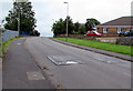 ST1495 : Speed bumps, Hengoed Road, Hengoed by Jaggery