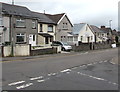 Junction of Hengoed Crescent and Gelligaer Road, Cefn Hengoed