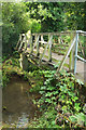 Footbridge over River Wey channel