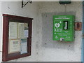 NM8441 : AED at Lismore Public Hall by M J Richardson