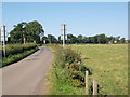 Lethame Road entering Strathaven