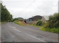 Disused farm outbuildings on the Mountain Road