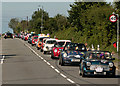 The North Devon Mini Rally passing through Fremington