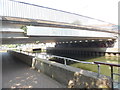 SK9771 : Road Bridge at Brayford Wharf East (2) by David Hillas
