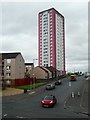 Looking up Garnock Street