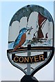 Conyer village sign