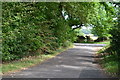 Short section of connecting lane at Charlton Down