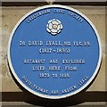 Blue plaque to Dr David Lyall