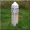 Milepost, Leeds and Liverpool Canal