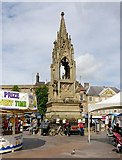 SK5361 : Cavendish Monument, Market Place, Mansfield by Alan Murray-Rust