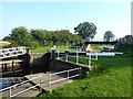 Milby Lock and footbridge