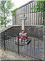 SO1304 : Troedrhiwfuwch war memorial by Gareth James