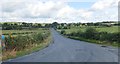 Sheetrim Road approaching the bridge over the Cullyhanna River