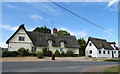 Thatched cottages on Sturmer Road, Kedington