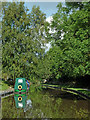 Peak Forest Canal near Furness Vale in Derbyshire