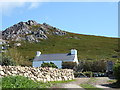 Restored cottage at Pwll Deri below Garn Fawr, Pembs