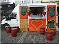 Mobile cafe at the Faversham Hop Festival, 2019