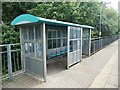 Shelter on Wild Mill railway station