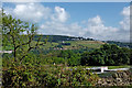 View across the Goyt Valley near Danebank in Cheshire