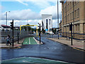 Start of the new Greenway, Forster Square, Bradford